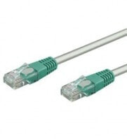 Goobay PATCH-C5XU025 GR - 0.25m Cat.5e U/UTP-CROSS-Netzwerkkabel - Cable - Network