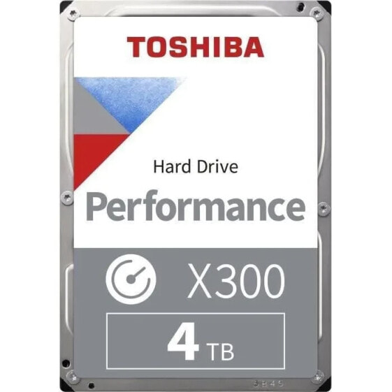 Interne Festplatte TOSHIBA X300 4 TB 7200 U/min 3,5 Box Retail (HDWR440EZSTA)