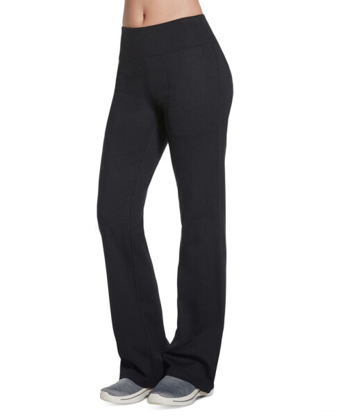 Women's GO KNIT Ultra Flare-Leg Stretch Pants