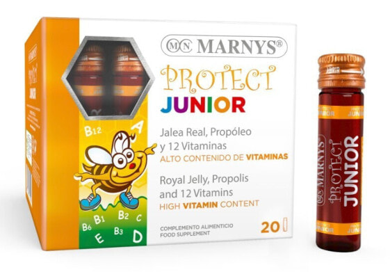 Marnys Protect Junior Детский концентрат с прополисом, маточным маточным молочком и комплексом витаминов 20х10 мл