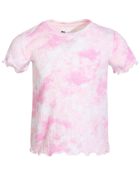 Little Girls Spring Splash Tie-Dyed T-Shirt, Created for Macy's