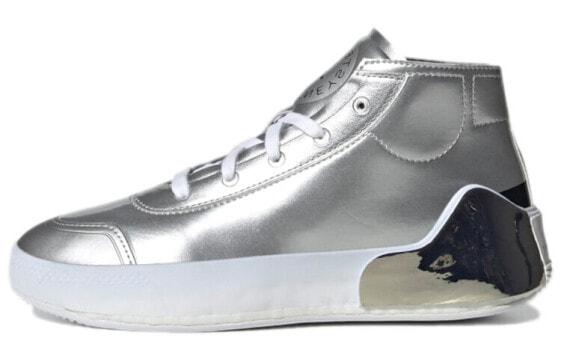 Кроссовки женские Adidas Stella McCartney Treino Mid-Cut Серебро H00019
