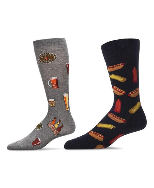 Men's Pair Novelty Socks, Pack of 2