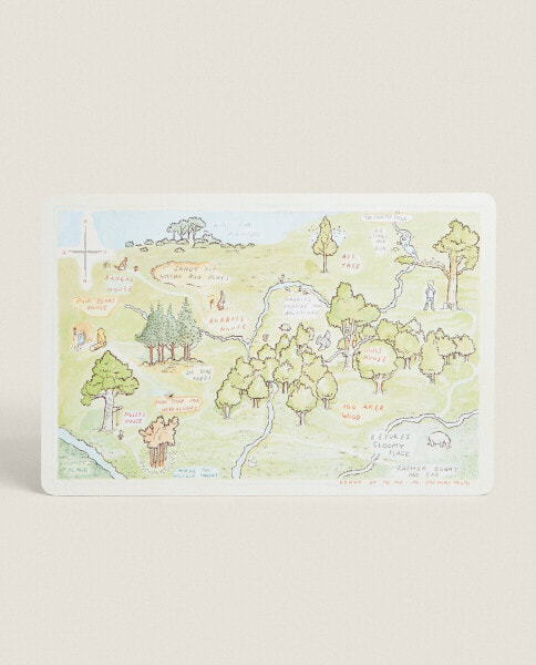 Children’s winnie the pooh cork placemat