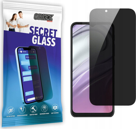 GrizzGlass Szkło prywatyzujące GrizzGlass SecretGlass Motorola Moto G20 5G