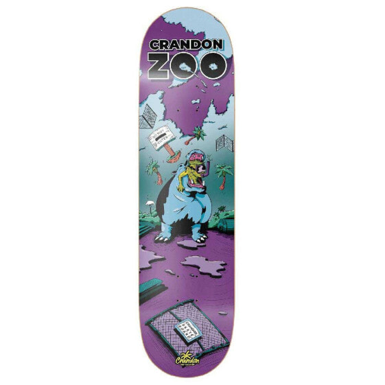Скейтборд CRANDON Hippo Deck + Grip Tape 7.75 Арце Канадийенсе 7 слоев