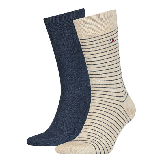 TOMMY HILFIGER Small Stripe Classic socks 2 Pairs