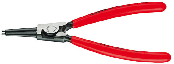 KNIPEX 46 11 A1 - Circlip pliers - Chromium-vanadium steel - Plastic - Red - 14 cm - 86 g