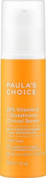 Gesichtsserum 25% Vitamin C und Glutathion