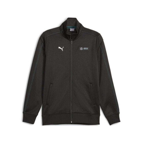 Puma Mapf1 Mt7 Track Jacket Mens Black Casual Athletic Outerwear 62114101