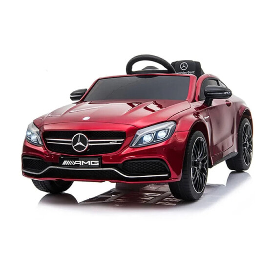 RUNRUNTOYS Mercedes Benz Amg C63 12V R/C Lights And Sounds