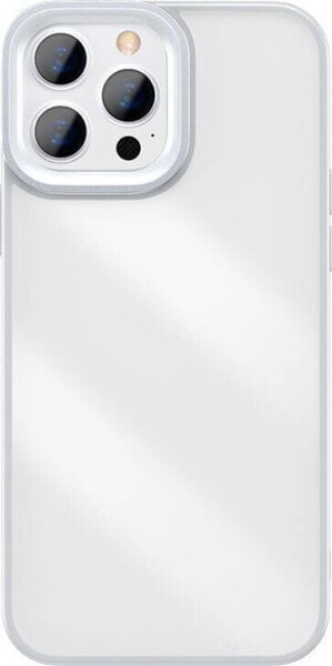 Baseus Etui Baseus Crystal Apple iPhone 13 Pro (szary)
