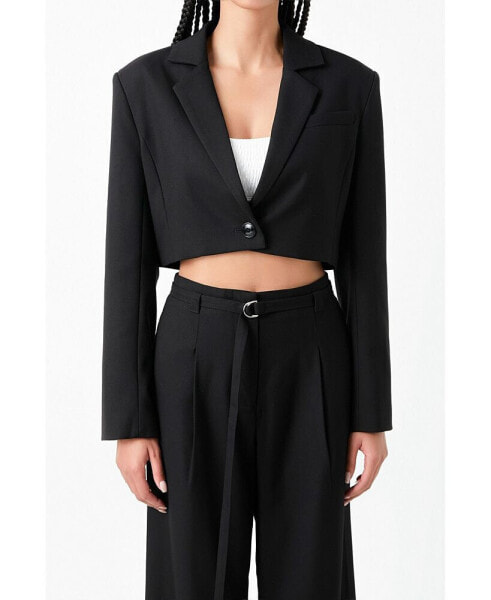 Куртка женская Grey Lab Oversized Cropped Блейзер