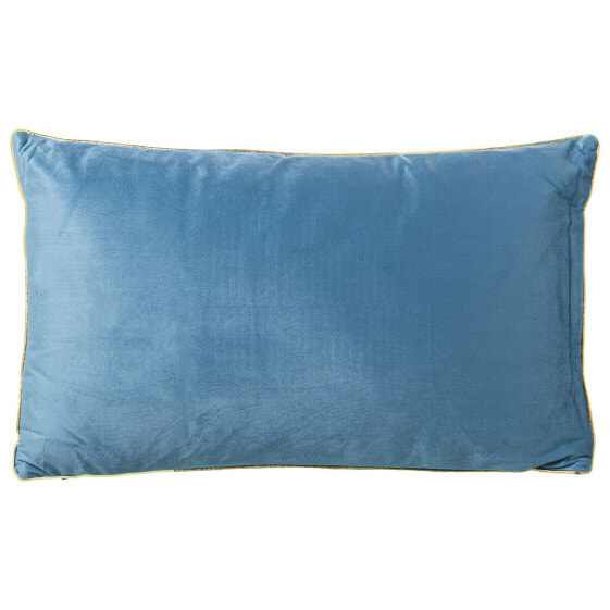 Cushion Alexandra House Living Blue Golden Textile 30 x 50 cm