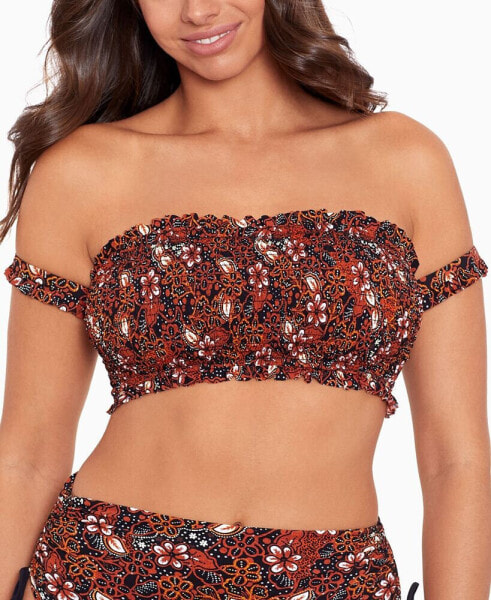 Women's Jasmine Mae Smocked Bikini Top