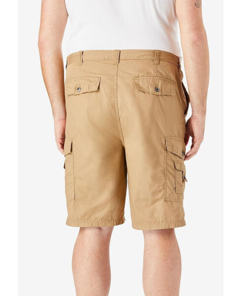 Big & Tall 10" Side Elastic Canyon Cargo Shorts