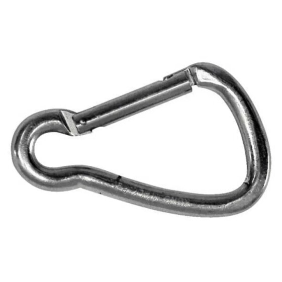 PLASTIMO Asymmetric Galvanised Steel Carabiner