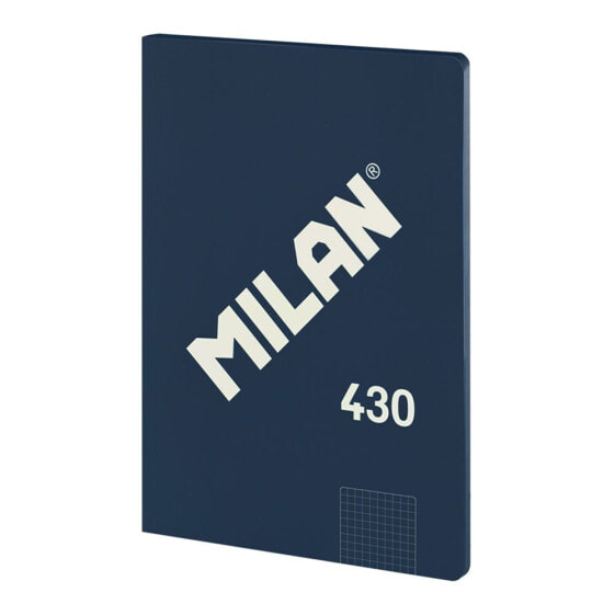 MILAN Glued Notebook Grid Paper 48 A4 Sheets 1918 Series