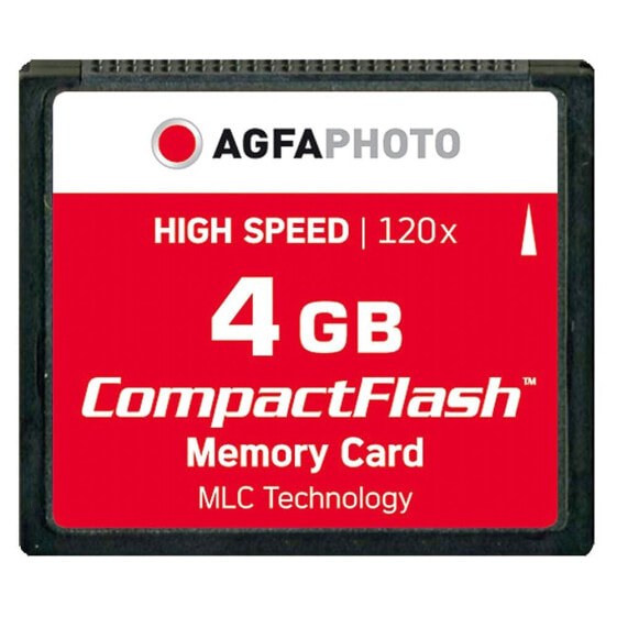 AGFA Compact Flash 4GB High Speed 120x MLC memory card