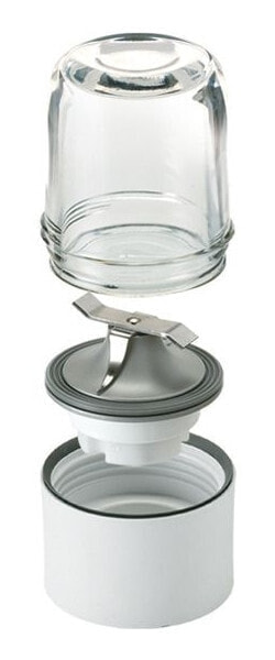 Насадка Kenwood AT320A для блендера - прозрачная/белая, стекло/пластик, для кухонных комбайнов Chef Major.