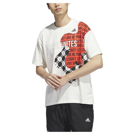 Футболка Adidas ADIDAS Pride Graphic Short Sleeve - мужская