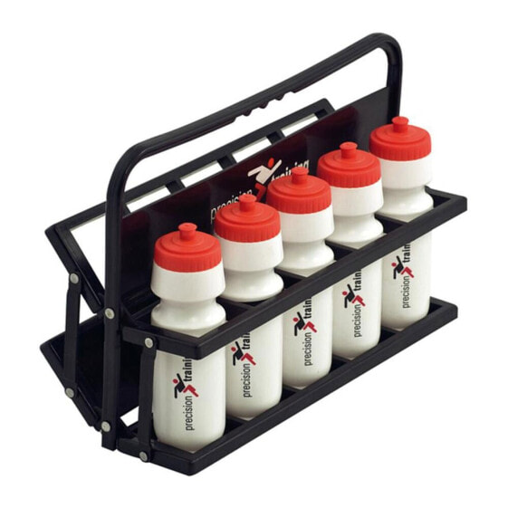 Тренажеры и фитнес аксессуары бутылка для воды складной PRECISION Foldable Carrier 10 Бутылок