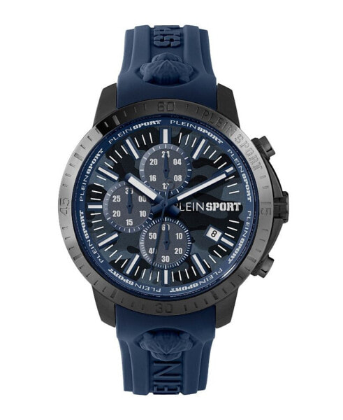 Часы Plein Sport Chronograph 43mm Blue Twig