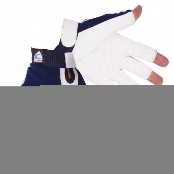 Перчатки спортивные мужские O`WAVE 5DC Бело-синие