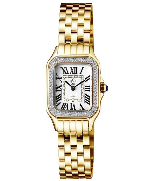 Women's Milan Swiss Quartz Gold-Tone Stainless Steel Bracelet Watch 27.5mm