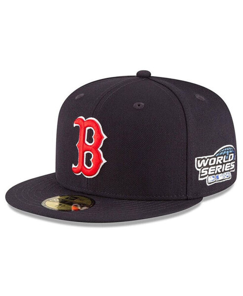 Головной убор кепка New Era бейсбольная Boston Red Sox 2004 World Series Wool 59FIFTY Fitted Hat