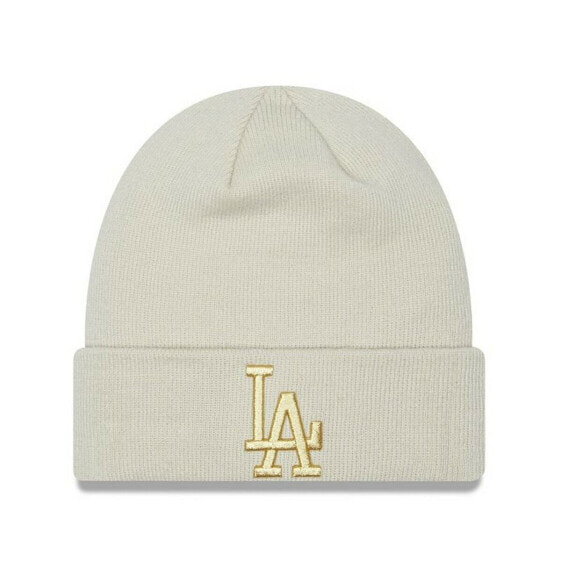 Спортивная кепка New Era Metallic Logo Los Angeles Бежевая Один размер