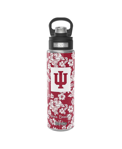x Tervis Tumbler Indiana Hoosiers 24 Oz Wide Mouth Bottle with Deluxe Lid