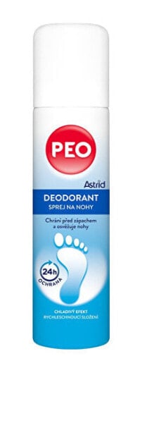 Дезодорант-спрей для ног Astrid ПЭО 150 мл