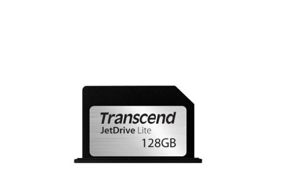 Transcend JetDrive Lite 330 128GB - 128 GB - 95 MB/s - 55 MB/s - Dust resistant - Shock resistant - Water resistant - Black - Silver