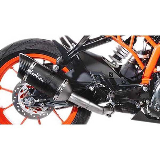 LEOVINCE LVPRO KTM Duke 390 14184E not homologated slip on muffler