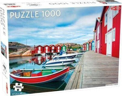 Tactic Puzzle 1000 Fishing Huts in Smge