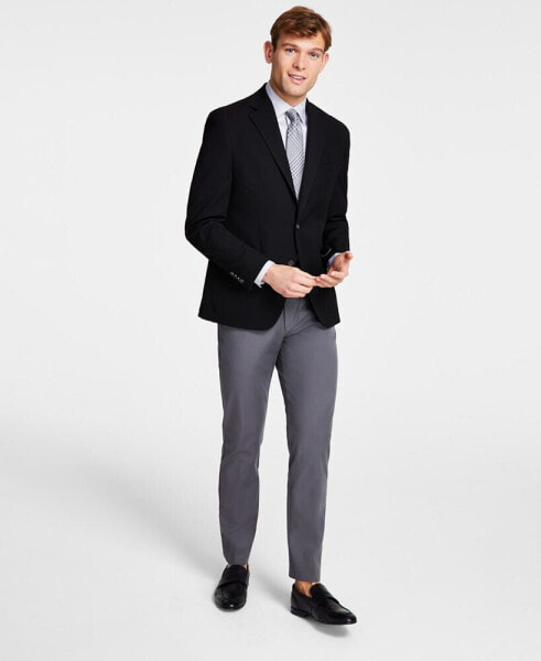 Men's Classic-Fit Stretch Solid Blazers