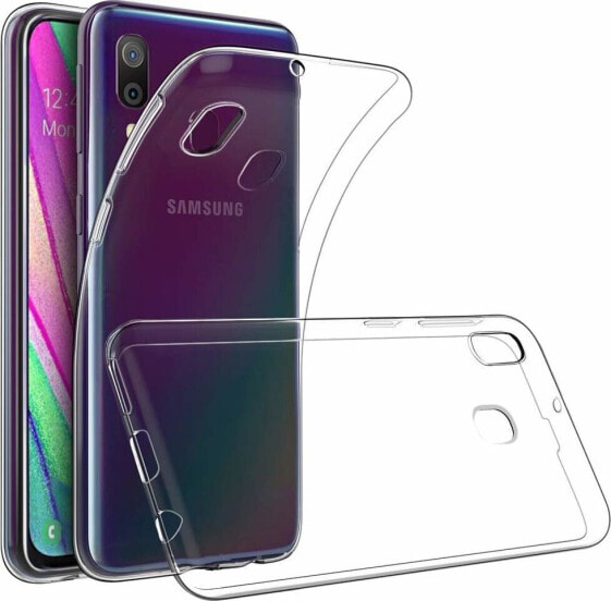 Mercury Goospery Etui Jelly Case Mercury SAMSUNG GALAXY A40 transparentne uniwersalny