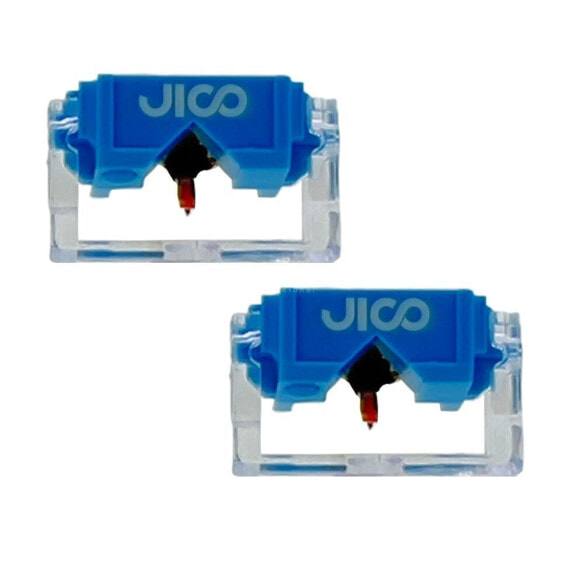 JICO N-44-7 DJ IMP SD Replacement Stylus, blue (Pair)