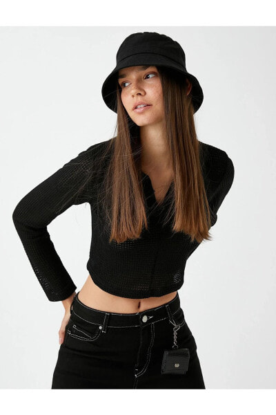 Поло Koton Crop  Tee  Sleeve