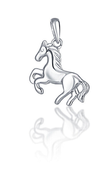 Playful silver pendant Horse SVLP0629XH20000