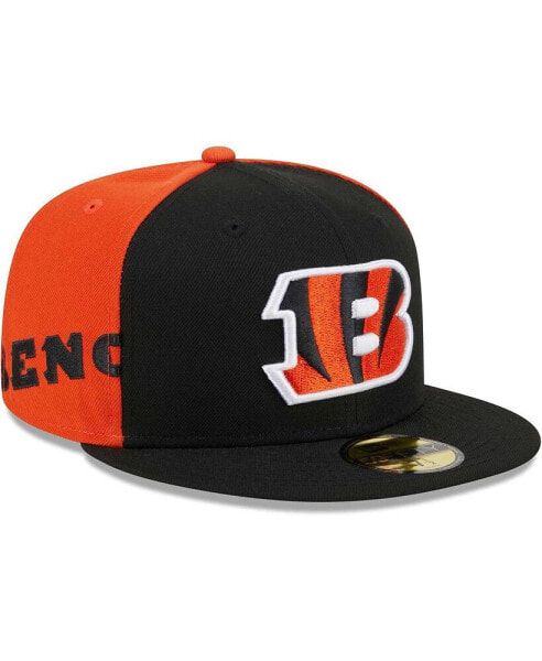 Men's Black Cincinnati Bengals Gameday 59FIFTY Fitted Hat