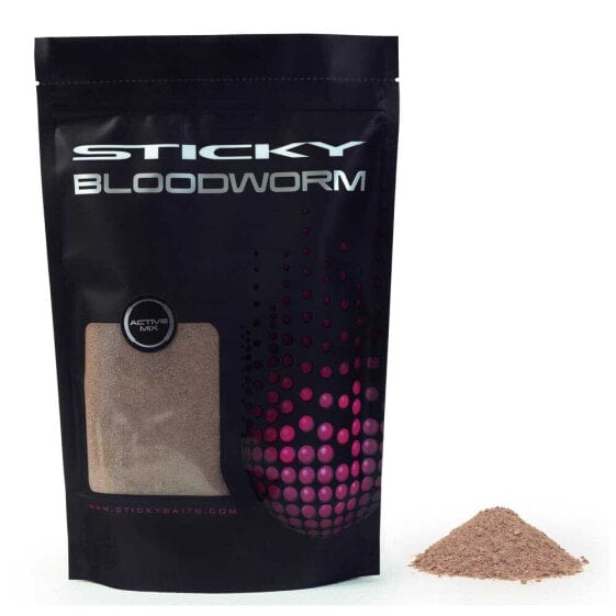 Прикормка натуральная STICKY BAITS Bloodworm Active 900г