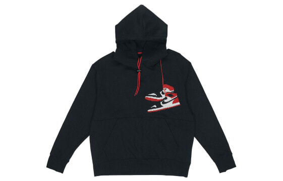 Толстовка мужская Jordan Jumpman Holiday 休闲运动 CT3458-010 черная