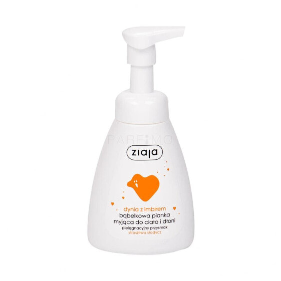 Ziaja Pumpkin With Ginger Hands & Body Foam Wash 250 ml flüssigseife für Frauen