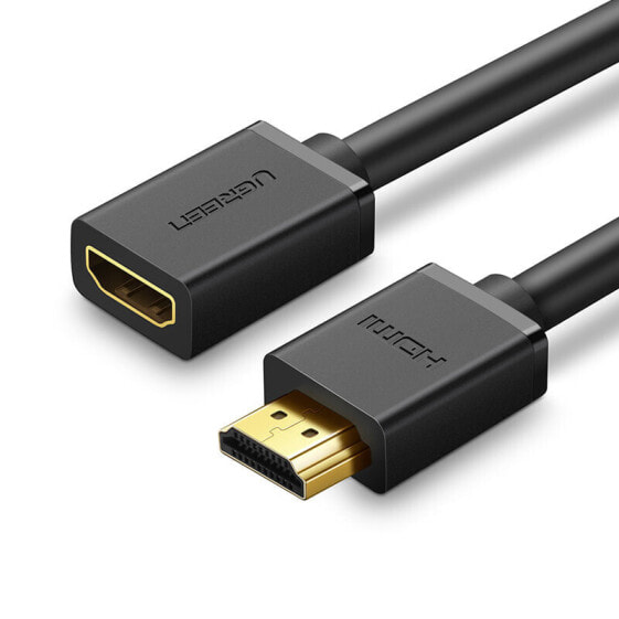 Przedłużacz przejściówka kabla HDMI 2.0 4K 1m czarny