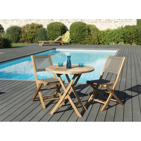 Gartenmöbel 2 Personen Teak