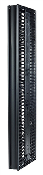 APC Valueline Vertical Cable Manager - Black - 15.2 cm (6") - 152 mm - 572 mm - 2134 mm - 14.1 kg