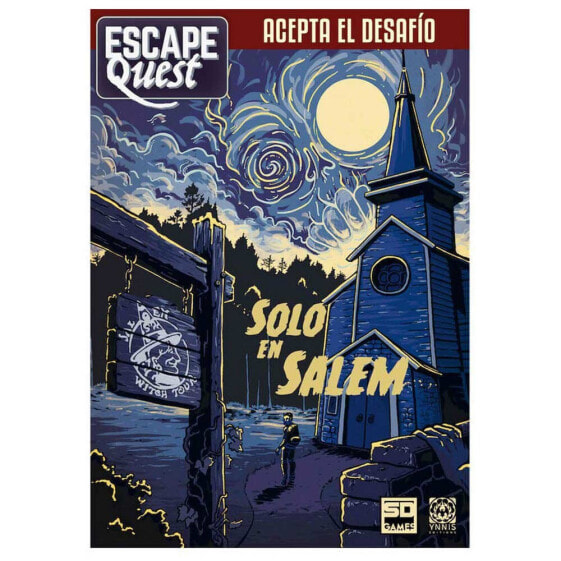 SD GAMES Escape Quest 3 Solo en Salem Board Game