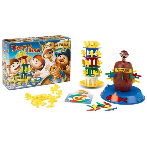 FALOMIR Click The Pirate And Laughter Tower Board Game